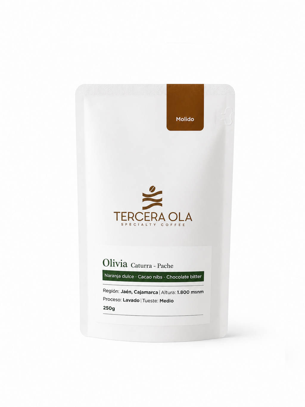 Olivia | Caturra - Pache | Naranja • Cacao • Chocolate bitter